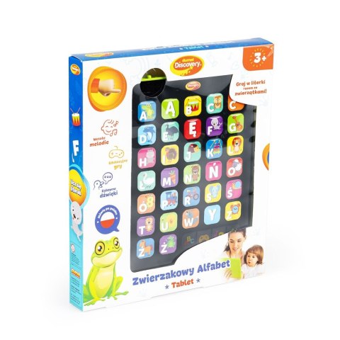 Zabawka edukacyjna TABLET ZWIERZAKOWY ALFABET Discovery (DD83112)