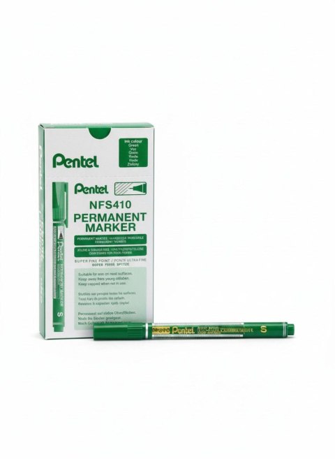 Foliopis SUPER FINE POINT wkład zielony 0,4mm Pentel (NFS410-D)