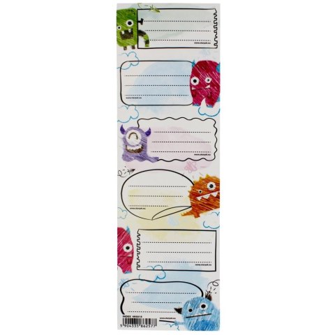 Naklejka na zeszyt Monster Starpak (495015)