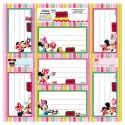 Naklejka na zeszyt Myszka Minnie [mm:] 165x165 Derform (NNZMM)