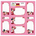 Naklejka na zeszyt Myszka Minnie [mm:] 165x165 Derform (NNZMM)
