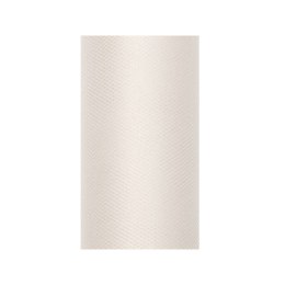 Tiul tiul 160x9 [mm x m] KREMOWY JASNY Partydeco (TIU15-079)