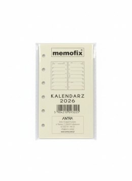 Wkład do organizera MEMOFIX A6 Antra (K/tdw)