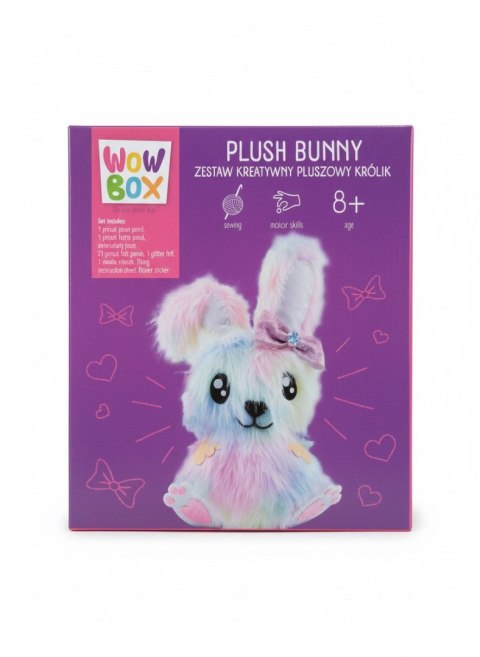 Zestaw kreatywny dla dzieci Wow Box do samodzielnego wykonania pluszowego króliczka Tm Toys (WOW0274)