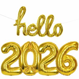 Balon foliowy hello 2026 - zestaw Arpex (BLF7481)