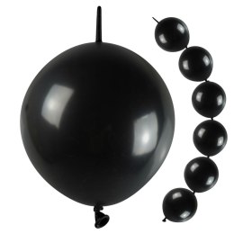 Balon gumowy z łącznikiem (10 szt.) czarna 130mm Arpex (KB7504)