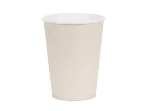 Kubek jednorazowy beżowy papier 250ml Partydeco (KPP90-013-EU1)