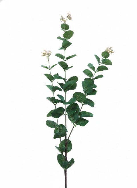 Kwiaty gałązka eukaliptus 89 cm Home And Garden (4795)
