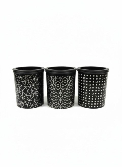 Temperówka czarno-chromowy plastik Berlingo (320755)