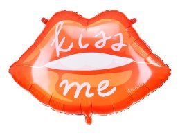 Balon foliowy usta kiss me Partydeco (FB197)