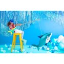 Balon gumowy 10 szt. niebieski 270mm Partydeco (CHB1-001-10)