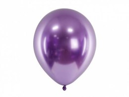 Balon gumowy Glossy 10 szt. fioletowy 300mm Partydeco (CHB1-014-10)