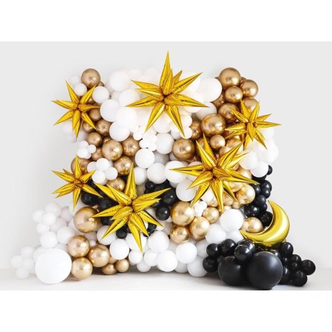 Balon gumowy Party Deco BALONY STRONG pastelowy 10 szt czarny 270mm Partydeco (SB12P-010-10)