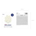 Balon gumowy Party Deco BALONY STRONG pastelowy 10 szt kremowy 270mm Partydeco (SB12P-079J-10)
