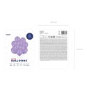 Balon gumowy Party Deco BALONY STRONG pastelowy 10 szt lawendowy 270mm Partydeco (SB12P-004-10)