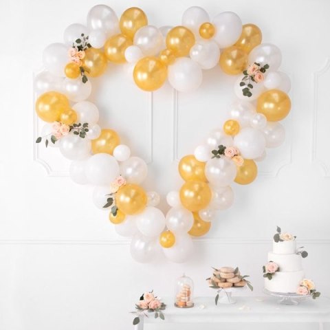 Balon gumowy Party Deco BALONY STRONG pastelowy 10 szt perłowy 270mm Partydeco (SB12P-008-10)