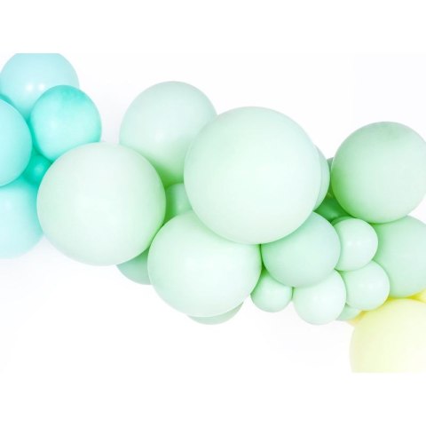 Balon gumowy Party Deco BALONY STRONG pastelowy 10 szt pistacjowy 270mm Partydeco (SB12P-096-10)
