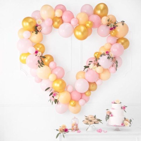 Balon gumowy Party Deco BALONY STRONG pastelowy 10 szt różowy pastelowy 270mm Partydeco (SB12P-081J-10)