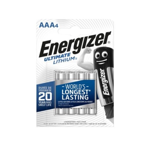 Bateria Energizer Ultimate L92/AAA/4 szt. LR03 R03 1,5V