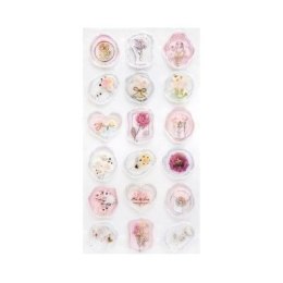 Naklejka (nalepka) pieczątki z kwiatami Argo (254066)