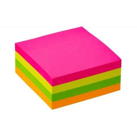 Notes samoprzylepny (karteczki) neonowe neonowy 320k [mm:] 76x76 Q-Connect (KF10497)