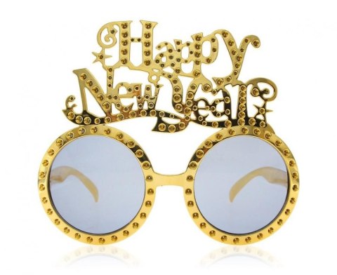 Okulary HNY, złote Godan (NP-ONYZ)