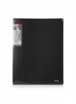 Teczka ofertowa A4 kolor: czarny 10 kieszeni Patio (PAT1131/N/01)
