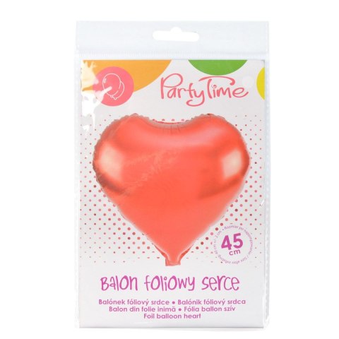 Balon foliowy serce czerwone 18cal Arpex (BLF9983CZE-9362)