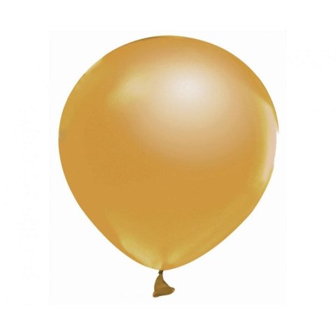 Balon gumowy Beauty&Charm 20 szt. złoty 5cal Godan (CB-5MZN)