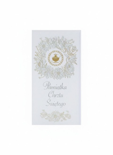 Kartka składana DL Chrzest Merigraf (5902218001914)