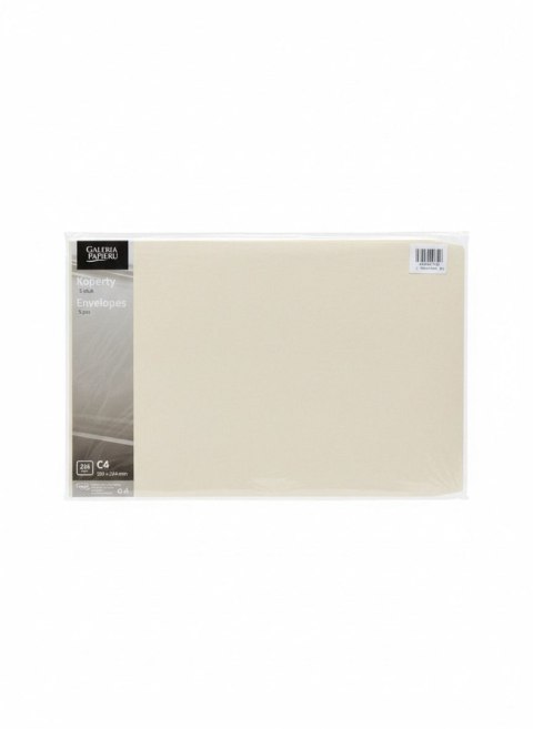 Koperta C4 nature beżowa Galeria Papieru (280004) 10 sztuk