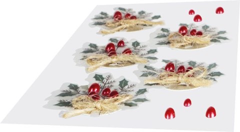 Naklejka (nalepka) Craft-Fun Series świąteczne gałązki Titanum (21XQ1133)