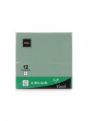 Serwetki airlaid zielony bibuła [mm:] 400x400 Pol-mak (DH_CA_000401)