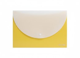 Teczka plastikowa na zatrzask RIO ŻÓŁTA 5902315578074 A4 żółta 180 mic. Deli (E38977_YELLOW)