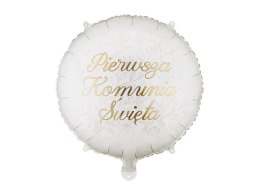 Balon foliowy Pierwsza komunia święta 18cal Partydeco (FB358)