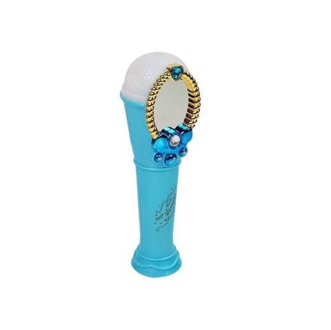 Mikrofon zabawkowy Magiczne lustro z mikrofonem niebieskie USB Lean (7816)