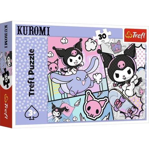 Puzzle Zabawy z Kuromi 30 el. Trefl (18325)