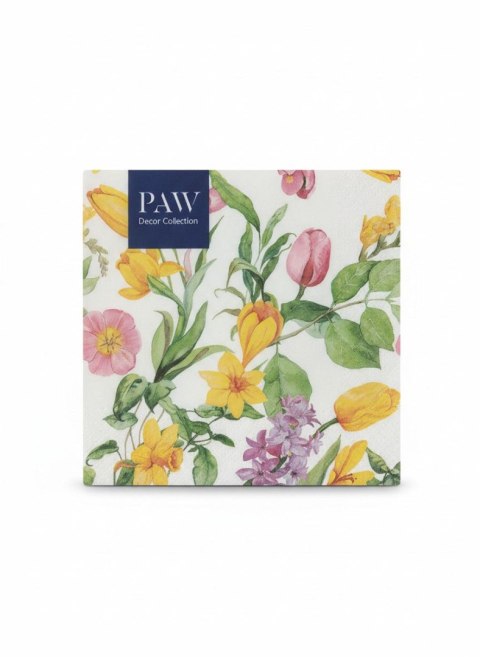 Serwetki Coktail Early Spring mix papier [mm:] 250x250 Paw (SDC132700)