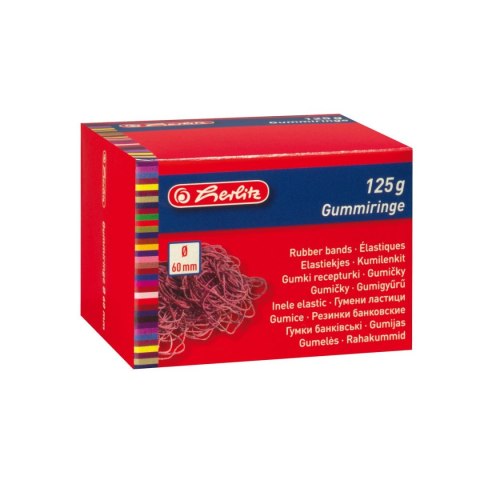 Gumki recepturki 8859456 125g śr. 60mm Herlitz (300010499)