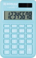 Kalkulator kieszonkowy jasnoniebieski Donau Tech (K-DT2082-17)