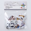Naklejka (nalepka) Craft-Fun Series wesołe zwierzątka Titanum (25QS0901-6)