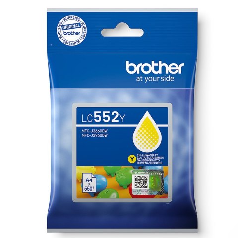 Tusz Brother do MFC-J3960DW/MFC-J3660DW | 550 str. | yellow