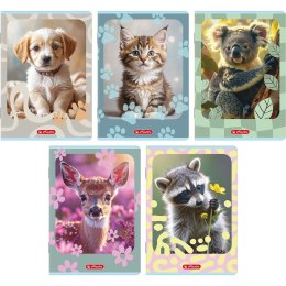 Zeszyt A5 Animals 32k. 70g linia Herlitz (400206383)