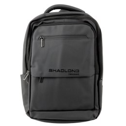 Plecak do notebooka Miejski Biznesowy USB Kieszeń Na Laptopa Czarny 16L 41cm Lean (22059)