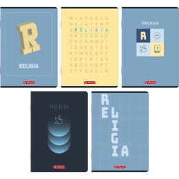 Zeszyt A5 Religia mix 60k. 70g krata Herlitz (400206356)