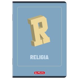 Zeszyt A5 Religia mix 60k. 70g krata Herlitz (400206356)