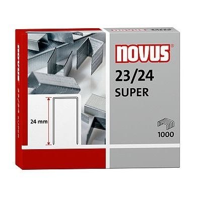 Zszywki 23/24 1000 szt Novus