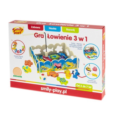 Gra zręcznościowa łowienie 3w1 (AC7632 AN01)