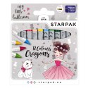 Kredki świecowe Balerina 12 kol. Starpak (490940)