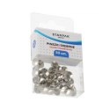 Pinezki kolor: srebrny 50 szt Starpak (559660)
